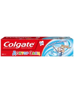 Зубная паста детская Доктор Заяц вкус жвачки 50 мл Colgate