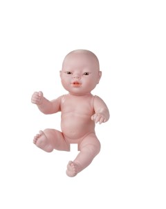 Кукла виниловая 30см Newborn без одежды 7081 Berjuan