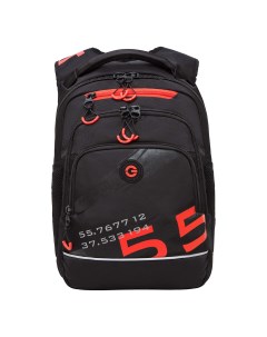 Рюкзак школьный с карманом для ноутбука анатомический для мальчика RB 450 21 Grizzly