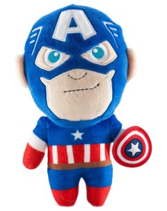 Мягкая игрушка Marvel Phunnys Captain America 20 см Neca