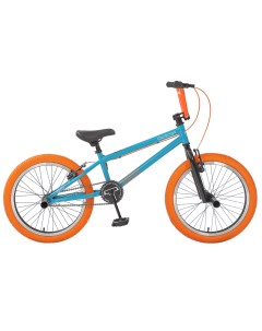 Велосипед Goof 2022 18 7 бирюзовый оранжевый Tech team
