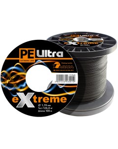 Плетеный Шнур Для Рыбалки Pe Ultra Extreme 1 70mm Цвет Черный 100m Aqua