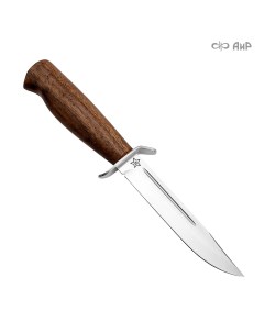 Нож туристический АиР Златоуст Штрафбат сталь 95х18 рукоять орех Компания аир