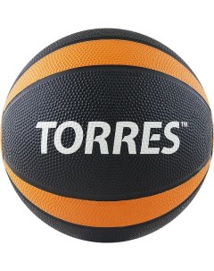 Медбол AL00222 2 кг с ярким дизайном из износостойкой резины для фитнес программах Torres