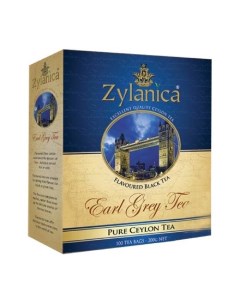 Чай черный Бергамот пакетированный 100 пакетиков х 2 г Zylanica