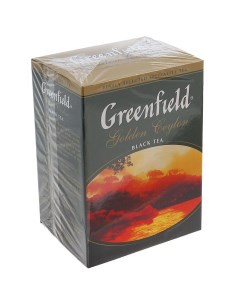 Чай черный 100г Golden Ceylon Орими Трейд Greenfield