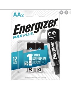 Батарейка Алкалиновая Max Plus Aa 1 5v Упаковка 2 Шт E301323103 арт Energizer