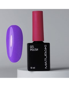 Гель лак фиолетовый для ногтей шеллак Maturski
