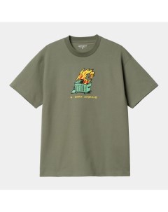 Футболка S S Warm Embrace T Shirt Dollar Green Carhartt wip