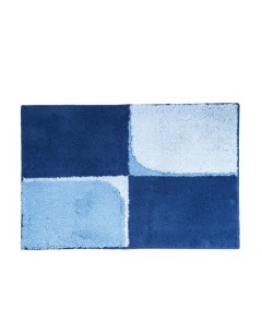 Коврик для ванной Quad синий 60x90 см Ridder