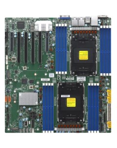 Материнская плата E ATX MBD X13DEI T B 2 LGA4677 C741 16 DDR5 4800 10 SATA 6G RAID 2 M 2 6 PCIE 2 10 Supermicro