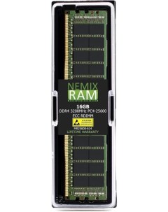 Модуль памяти DDR4 16GB HMA82GR7DJR4N XN PC4 25600 3200MHz CL22 ECC Reg 1 2V Hynix