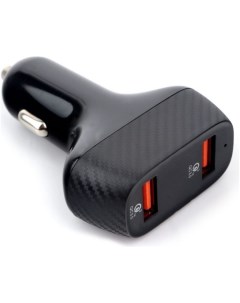Зарядное устройство автомобильное MP3A UC CAR19 2 USB Type A 36Вт QC Cablexpert