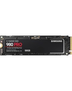 SSD накопитель Samsung 500GB 980 PRO MZ V8P500BW 500GB 980 PRO MZ V8P500BW