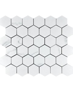 Мозаика Calacata Lite 48 Hexagone Mosaic 309x322 мм шт Velsaa