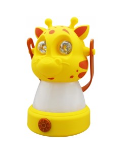 Ночник светодиодный Жираф с налобным фонариком на батарейках Без бренда