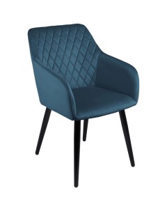 Кресло Анри 59x84x52 см цвет синий Без бренда