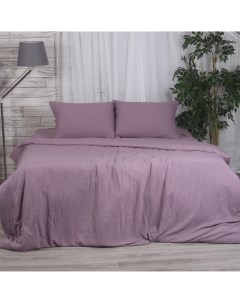 Комплект постельного белья Berry двуспальный полисатин фиолетовый Capriccio