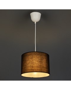 Светильник подвесной Sitia D28 1 лампа 2 3 м цвет черный Inspire
