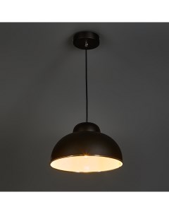 Светильник подвесной Farell 1 лампа E27x60 Вт цвет чёрный Inspire