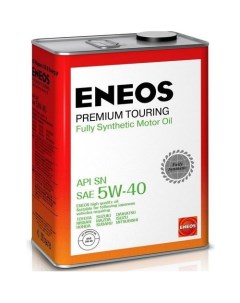Моторное масло Premium Touring 5W 40 4л синтетическое Eneos
