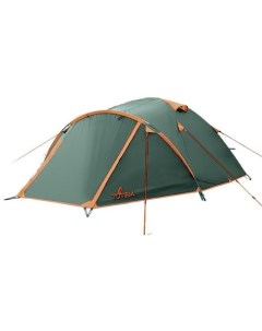 Палатка Indi 3 V2 турист 3мест зеленый Totem