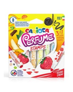 Фломастеры Perfume Stamps 8 цв блистер картонный Carioca