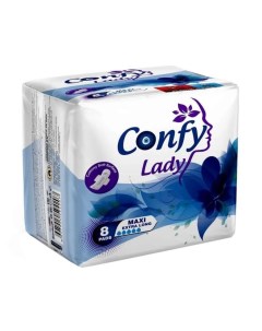 Прокладки женские Maxi Extralong 8 шт 12386 Confy lady