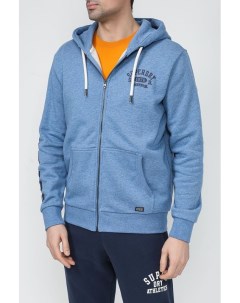 Хлопковая толстовка с принтом на молнии Superdry