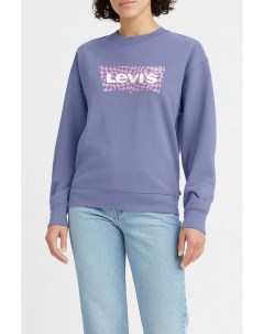 Хлопковый свитшот с логотипом бренда Levi's®