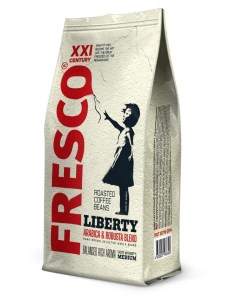 Кофе в зернах Liberty 900 г Fresco
