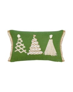 Подушка декоративная с аппликацией Christmas tree Tkano