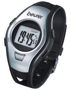 Часы пульсометр PM15 серебристые Beurer
