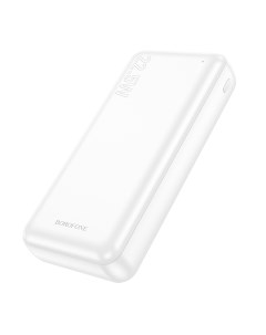 Внешний аккумулятор BJ38A 20000mAh быстрая зарядка White Borofone