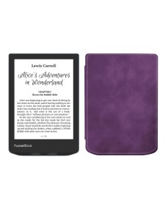 Электронная книга 629 Verse Bright Blue с чехлом ReaderONE Purple Pocketbook
