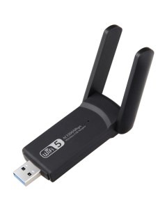 Wi Fi адаптер USB Adapter 5G черный Nobrand