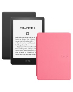 Электронная книга Kindle PaperWhite 2021 16Gb Special Offer с чехлом Pink Amazon
