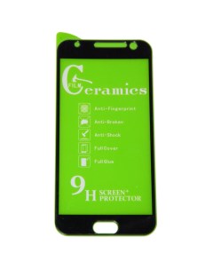 Защитная пленка для Samsung SM J330FN Galaxy J3 2017 полное покрытие черный Promise mobile