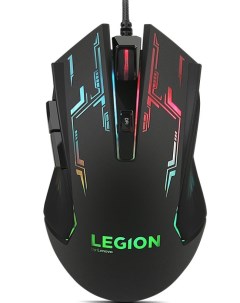 Проводная игровая мышь Legion M200 RGB черный gx30p93886 Lenovo