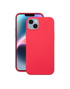 Чехол Liquid Silicone Pro Magsafe для Apple iPhone 14 Plus 2022 красный 88350 Deppa