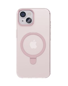 Чехол для смартфона Ринг MagSafe с подставкой для iPhone 15 розовый 1059005 Vlp