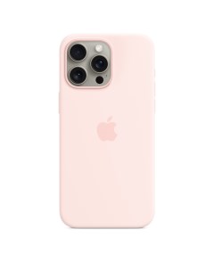 Чехол Silicone Case with MagSafe для iPhone 15 Pro Max Light Pink MT1U3 Apple