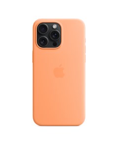 Чехол Silicone Case with MagSafe для iPhone 15 Pro Max Orange Sorbet MT1W3 Apple
