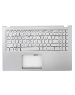 Клавиатура для ноутбука Asus X515JA 1S p n 90NB0SR2 R34RU0 с топкейсом серебристая Vbparts
