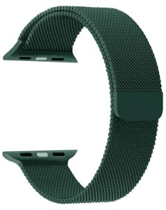 Ремешок Guardi Milanese Loop для Apple Watch 38 40 мм Pine Green Nobrand
