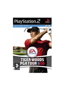 Игра Tiger Woods PGA Tour 08 PlayStation 2 полностью на иностранном языке Медиа