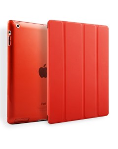Чехол для Apple iPad 2 3 4 красный Mypads
