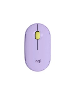 Беспроводная мышь Pebble M350 Purple Yellow Logitech