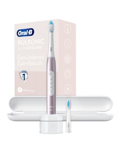 Электрическая зубная щетка Pulsonic Slim Luxe 4500 розовая Oral-b