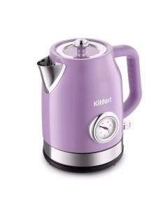 Чайник электрический KT 6147 1 1 7 л фиолетовый Kitfort